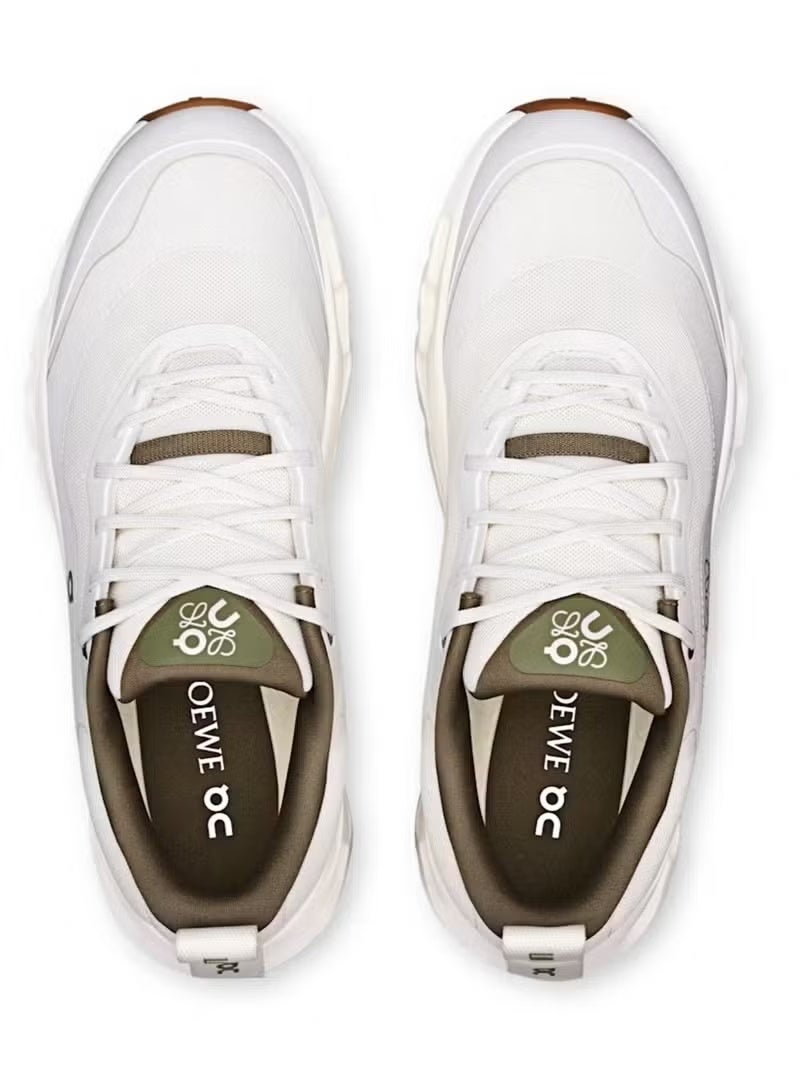 On Cloudtilt 2 × Loewe – White/Khaki Premium Lifestyle Sneakers | Comfort & Modern Design - Image 5