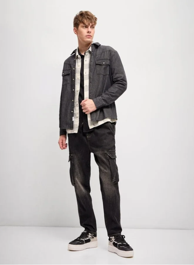 THE BEAR HOUSE Men's Shirt for Casual and Formal Wear | Classic Button-Down Style for Office, Daily Use, Travel, Events & All-Season Outfits | Versatile & Stylish Wardrobe Essential for Every Occasion