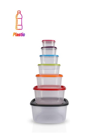 FEELINGS  FOOD CONTAINER PLASTIC OVAL SQR W/ RAINBOW LIDS 7 SET - pzsku/Z2140D7C476B969ADF1ECZ/45/1744056618/84849a3b-63c1-451f-81bd-491693ad2985