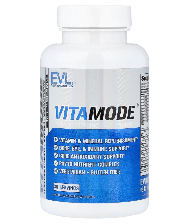 EVLUTION NUTRITION VitaMode® High Performance Multivitamin 60 Tablets