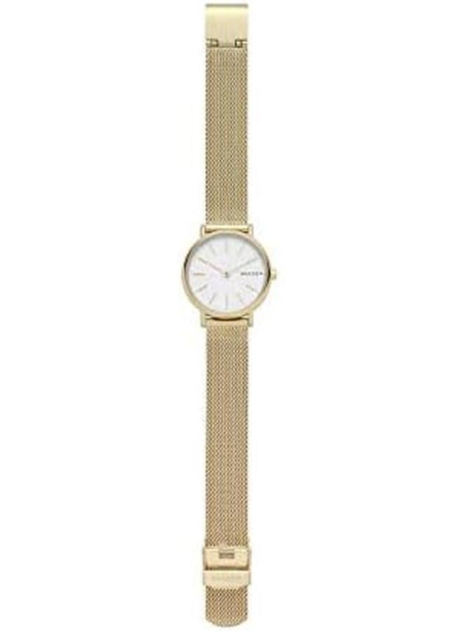 سكاجين ساعة سيجناتور للنساء بسوار من الستانلس ستيل وعرض تناظري - Image 3