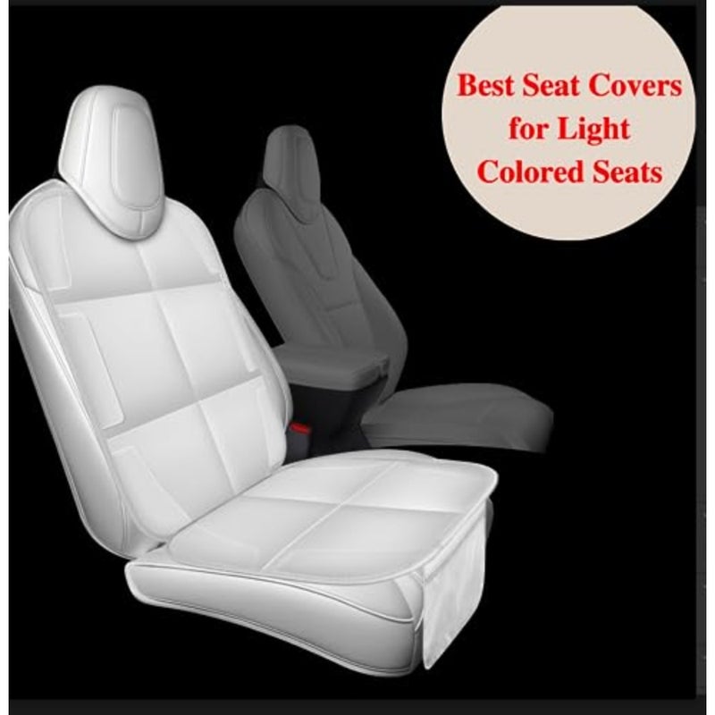Car Seat Protector for Child Car Seat, Durable 600D Fabric Waterproof Car Seat Cover with Thick Pad Non-Slip Backing No Imprints - Image 5