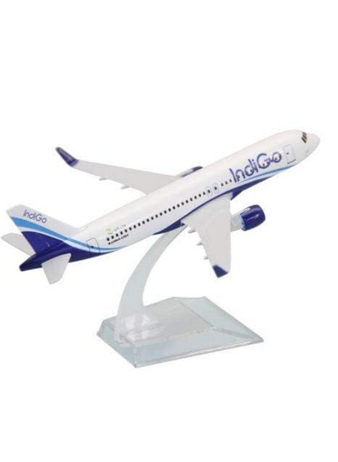 SCHUBERT only for Display Diecast Aeroplane Scale Model Size -16 cm X 14 cm (Indigo Airlines) - Image 4