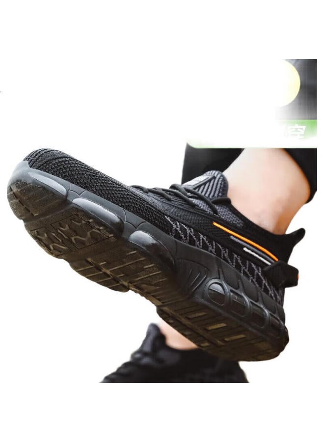 Jingtu Safety Shoes For Men, Summer Breathable, Steel Toe Cap, Puncture-Resistant, Lightweight, Work Functional Shoes 3018 Size 43 - Image 2