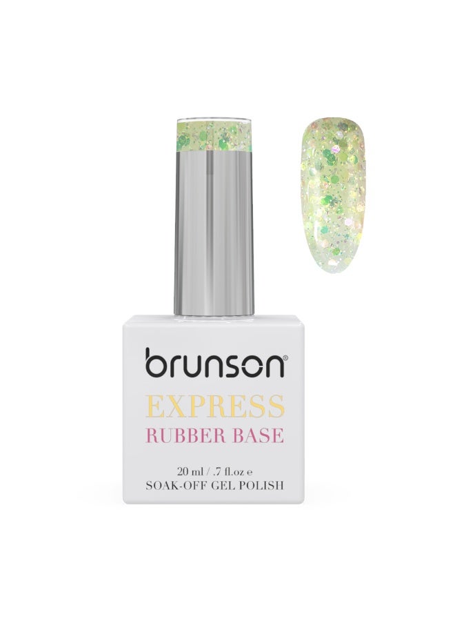 brunson Rubber Base Gel Nail Polish 20Ml - French Rubber Base Coat Long-Lasting, Durable And Chip-Resistant Nail Strengthener Gel Nail Polish Base Coat For Manicure And Pedicure