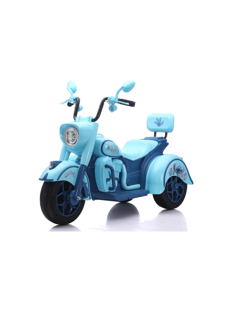 ميسوكا دراجة كهربائية للأطفال قابلة للركوب وبطارية قابلة لإعادة الشحن مع أضواء موسيقية وعجلات أمان - Image 4