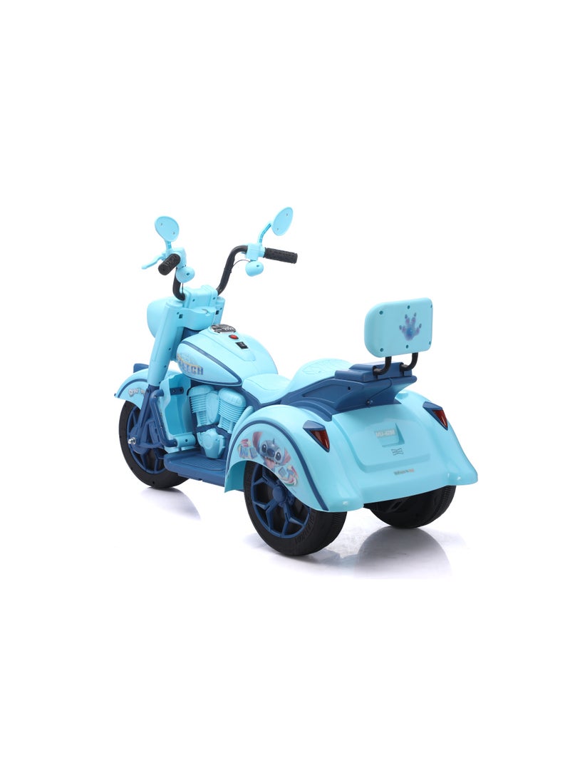 ميسوكا دراجة كهربائية للأطفال قابلة للركوب وبطارية قابلة لإعادة الشحن مع أضواء موسيقية وعجلات أمان - Image 5