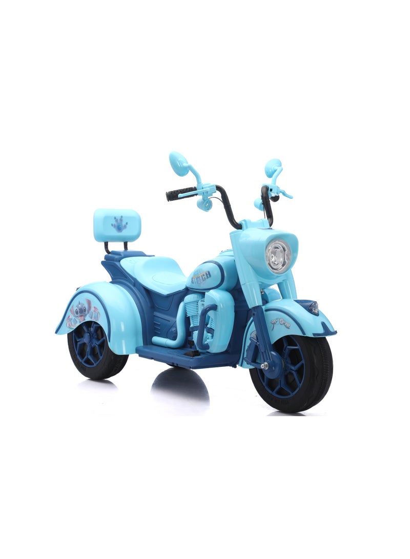 ميسوكا دراجة كهربائية للأطفال قابلة للركوب وبطارية قابلة لإعادة الشحن مع أضواء موسيقية وعجلات أمان - Image 2