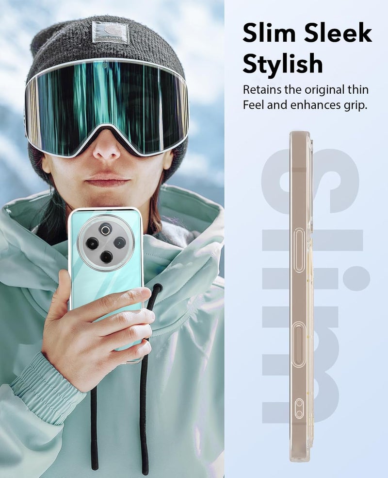 Jkobi Lifetime Anti-Yellow Clear Back Cover Case for Vivo T4 (Sleek Hard Crystal | Shockproof and Camera Protection) - Image 3