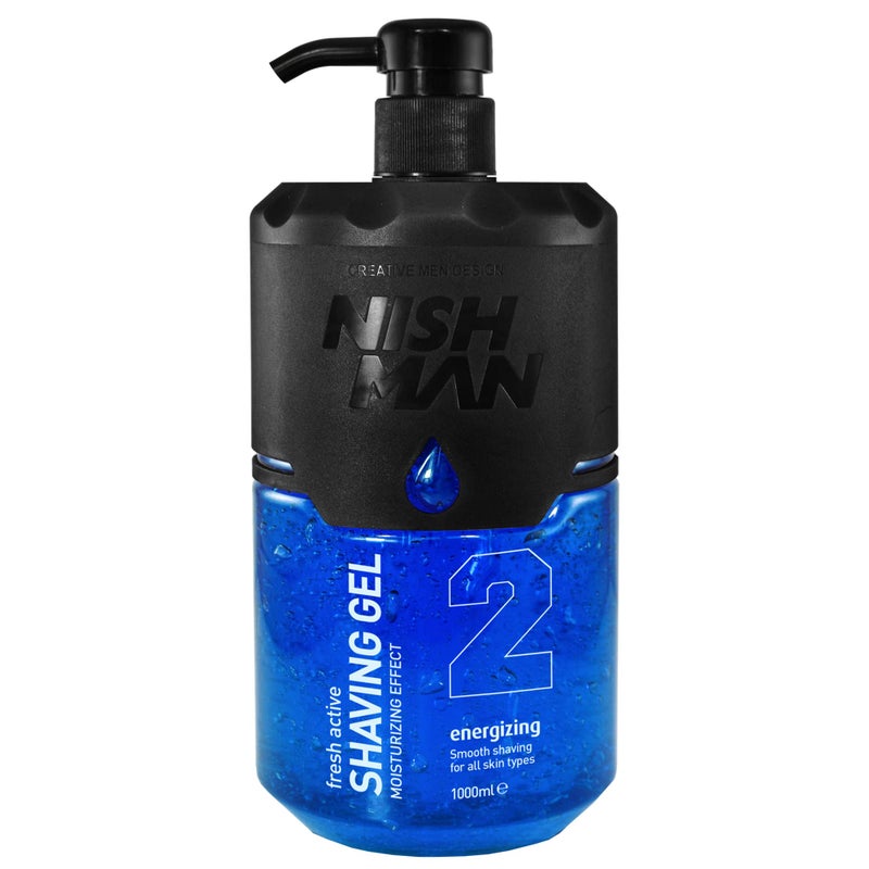Nishman Shaving Gel 02 1000 ml - Image 2