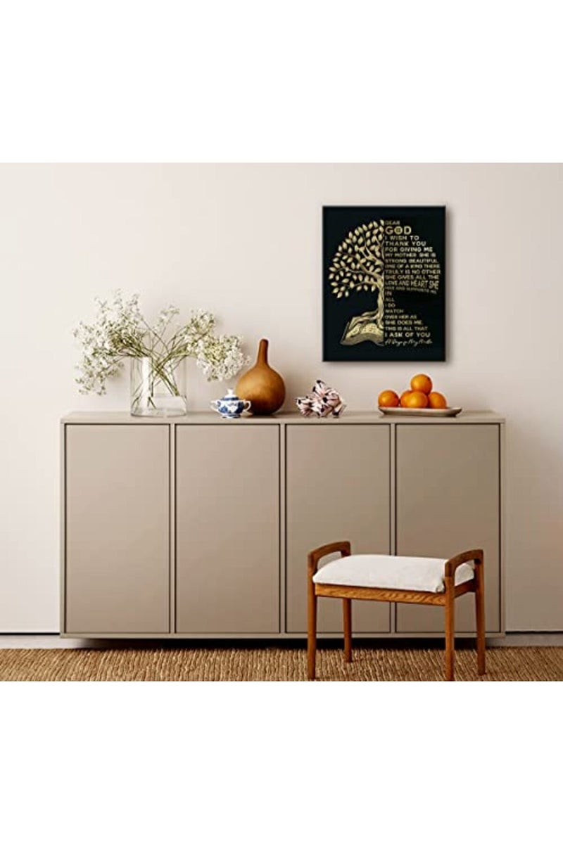 WKYAER Inspirational Canvas Wall Art - A Prayer for My Mother - Image 5