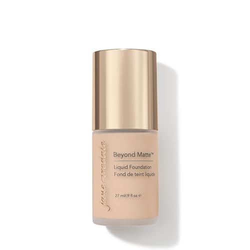 Jane Iredale Beyond Matte 3in1 Liquid Foundation Longwear Buildable Coverage Vegan Clean Cruelty Free Semi Matte Finish - Image 1