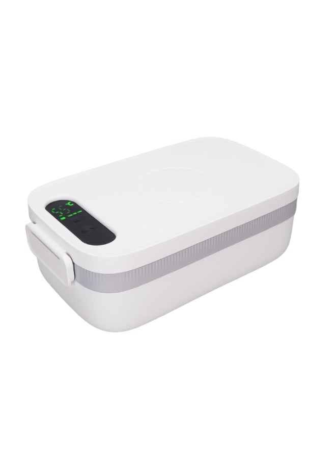 VVU&CCO FH-3 Cordless Heated Lunch Box - 1L Stainless Steel, 18W Rapid Heating, 7-Timer Self-Heating, for Office, Travel, or Outdoor Use - Image 2