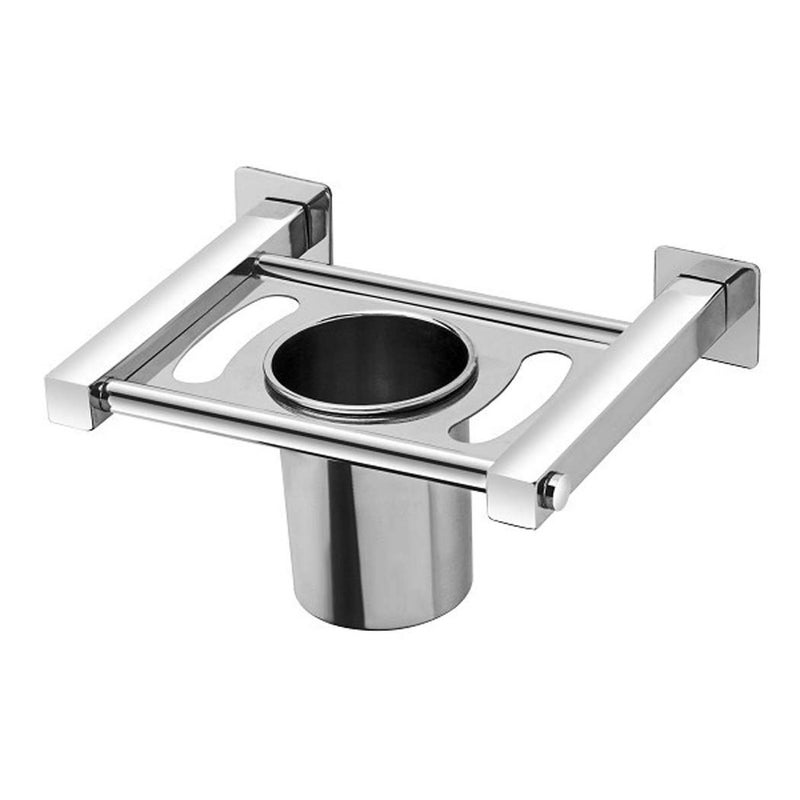 iSTAR Bathroom Tooth Brush Holder/Tumbler Holder/Tumbler Stand (Stainless Steel) Set of 2 - Image 3