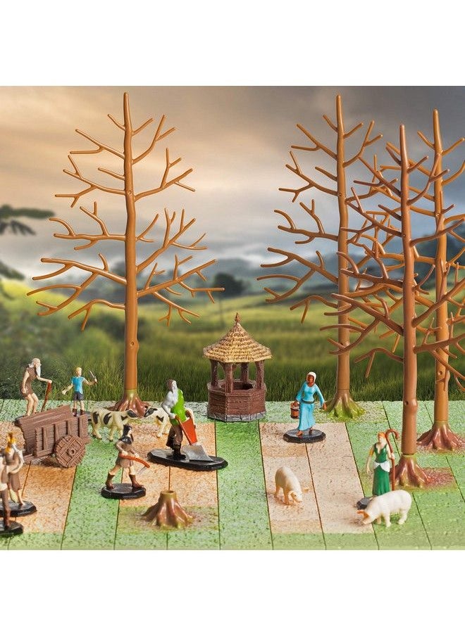 Monster Protectors Monster Townsfolk Mini Fantasy Figures 8Pc Fieldworker Non Player Character Npc Miniatures 1" Hexsized Compatible With Dnd Dungeons And Dragons Pathfinder And All Rpg Tabletop Games  - Image 5