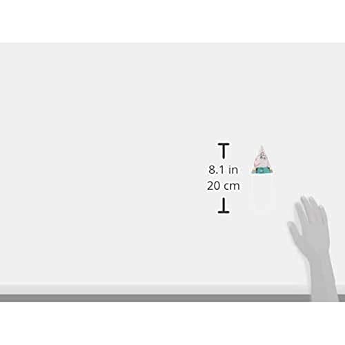 Amscan قبعات مصغرة ملونة رائعة من بيبا بيغ - 3.66" × 2" (عبوة من 8) - تصميم فريد - إكسسوار حفلة ممتع وأنيق - مثالي للاحتفالات بعيد الميلاد - Image 2