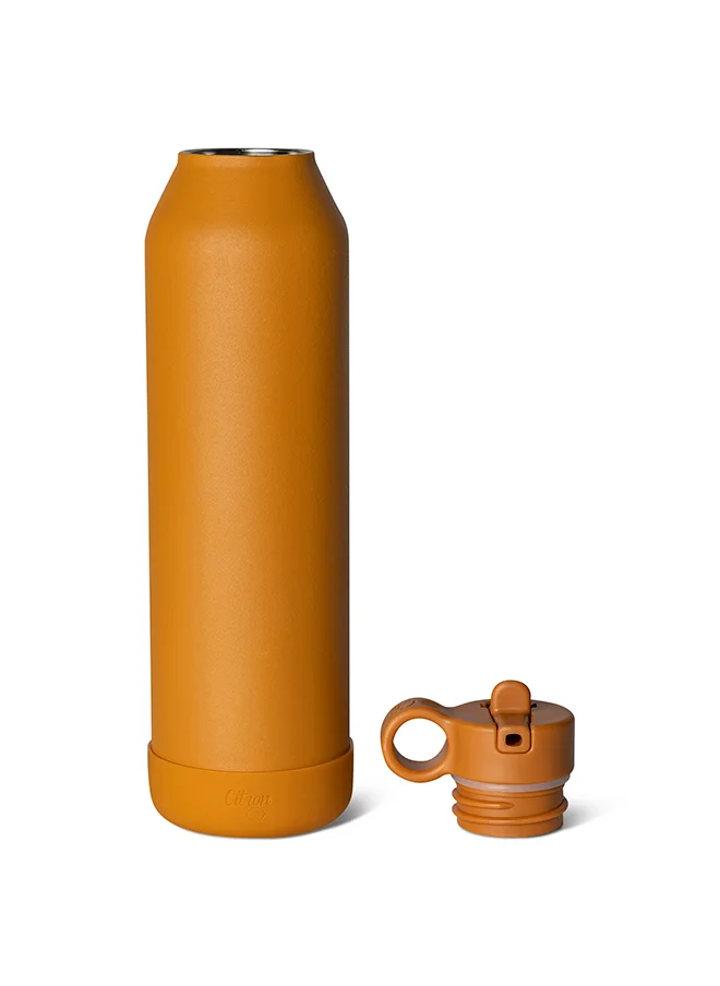 Citron Water Bottle - Vacuum Insulated Stainless Steel Water Bottle 750Ml - Caramel