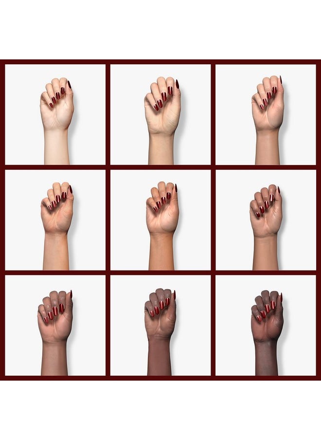 Born Pretty - BORN PRETTY Burgundy Gel Nail Polish Soak Off UV LED Nail Lamp Gel Polish Nail Art Manicure Salon DIY Home 10ML - Image 1