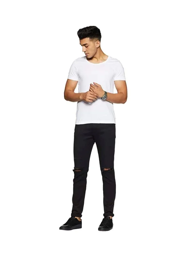 JOCKEY Jockey 8826 Men Super Combed Cotton Round Neck Half Sleeved Vest with Stay Fresh Properties