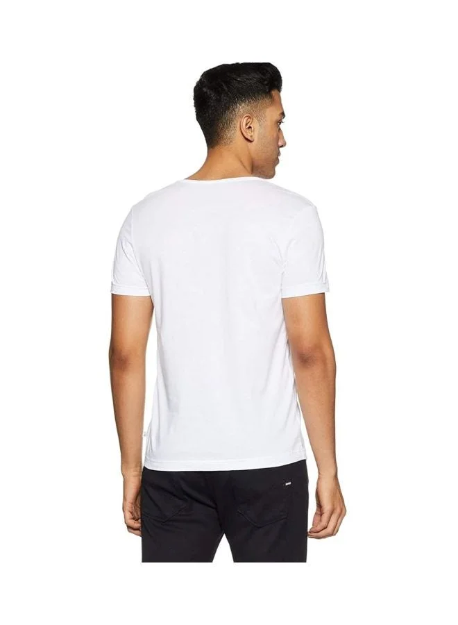Jockey Jockey 8826 Men Super Combed Cotton Round Neck Half Sleeved Vest with Stay Fresh Properties