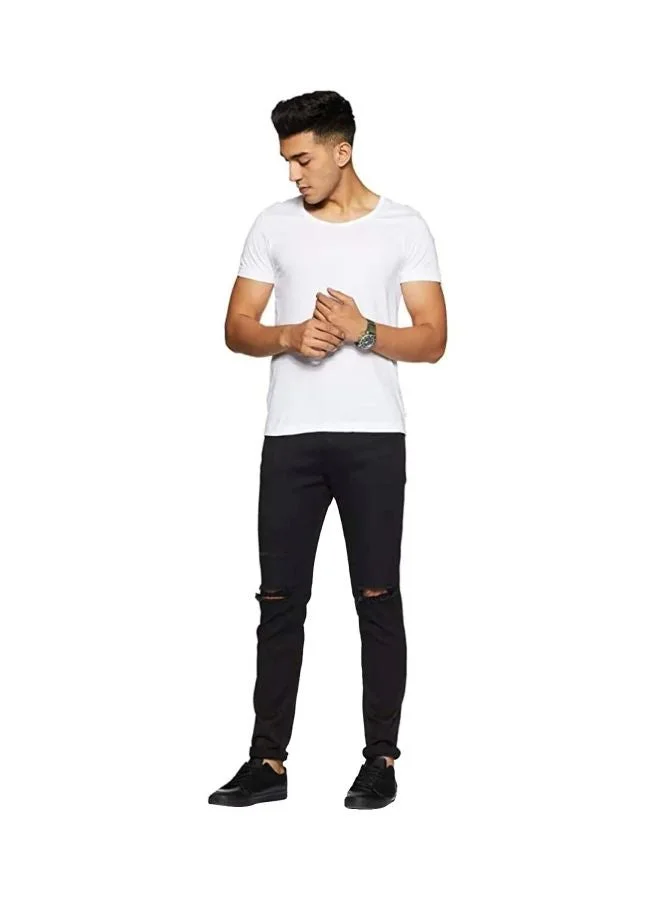 Jockey  Jockey 8826 Men Super Combed Cotton Round Neck Half Sleeved Vest with Stay Fresh Properties for Men | Best Price UAE
