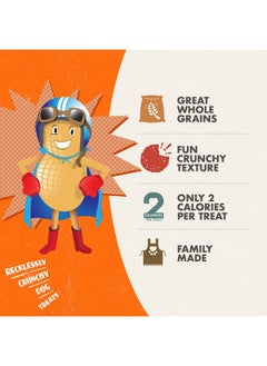 فروم حلوى الكلاب Crunchy Os Peanut Butter Jammers - حلوى الكلاب المقرمشة الفاخرة - وصفة زبدة الفول السوداني - 6 أونصة  - Image 3