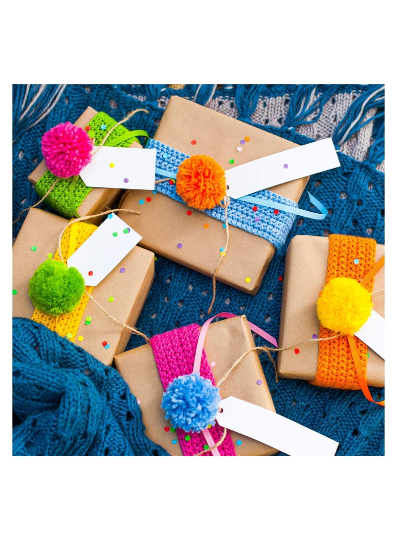 Excefore 30 Pieces Latch Hook Yarn Latch Hook Yarn Precut Assorted Colorful Yarn Bundles Cutter Rug Yarn DIY Latch Hook Yarn for Handmake Craft Sewing Knitting - Image 2