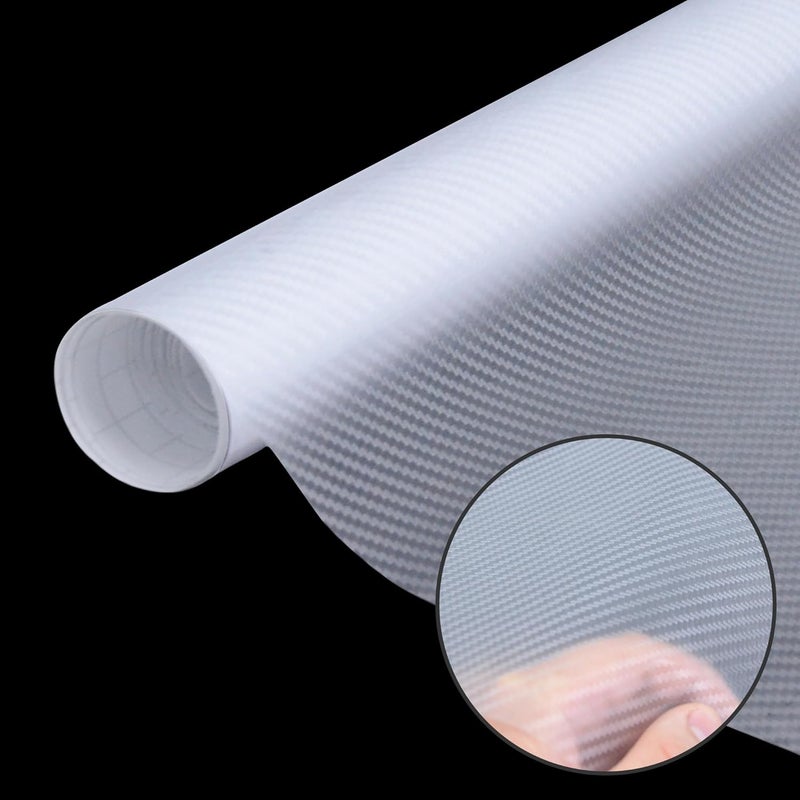 Lypumso 3D Clear Carbon Fiber Vinyl Wrap - Image 1