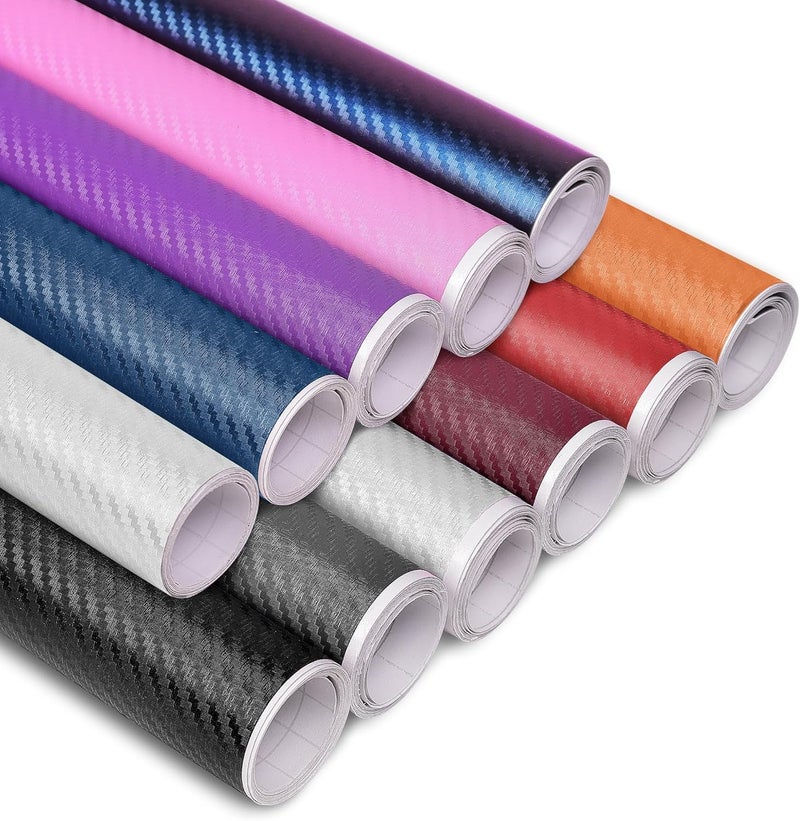 Lypumso 3D Clear Carbon Fiber Vinyl Wrap - Image 5