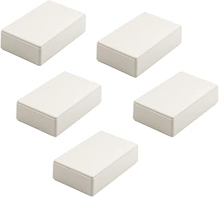 Fielect 5Pcs ABS Plastic Electronic Junction Box Plastic Enclosure Case Junction Project Box for DIY, 3.94" x 2.36" x - Image 1