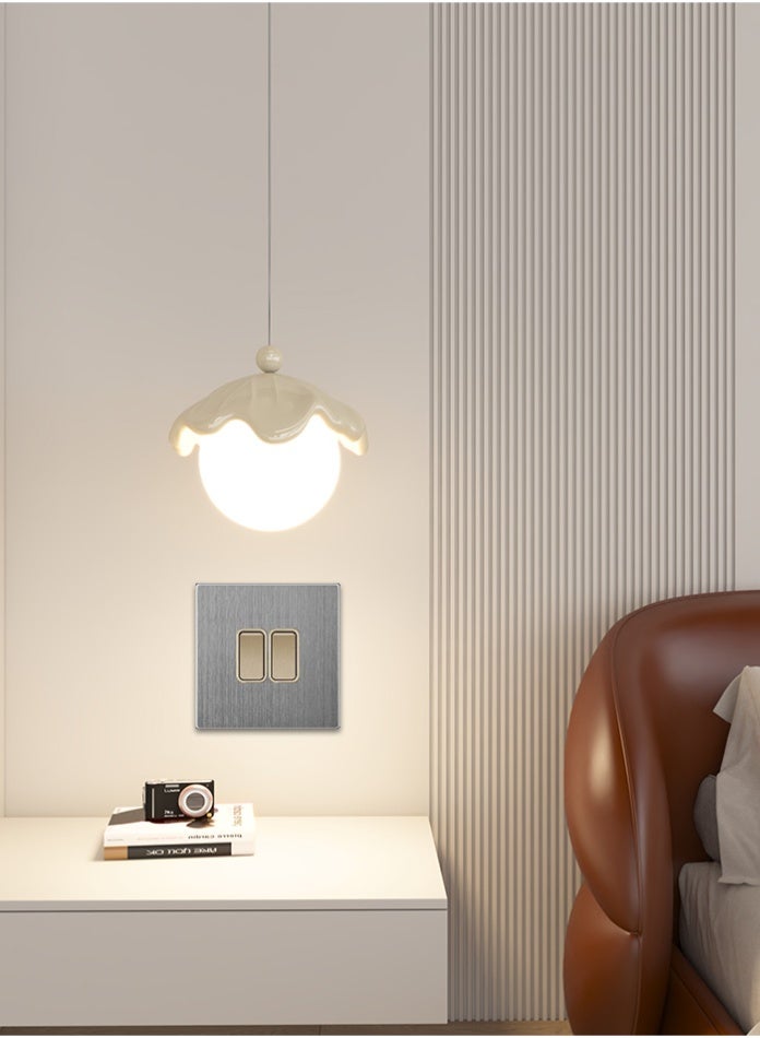 Vmax Small 2 Gang 2 Way Wall Light Switch | Dual Control | Modern Brushed Metal Finish | Durable & Safe Electrical Switch for Home, Office & Commercial Use - Image 4