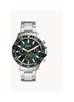 FOSSIL Men's Stainless Steel Chronograph Wrist Watch BQ2492 - 45 mm - Green  - Image 2
