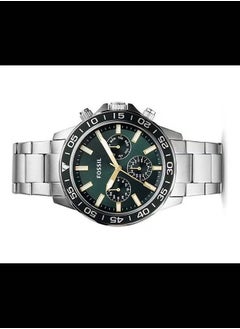 FOSSIL Men's Stainless Steel Chronograph Wrist Watch BQ2492 - 45 mm - Green  - Image 4
