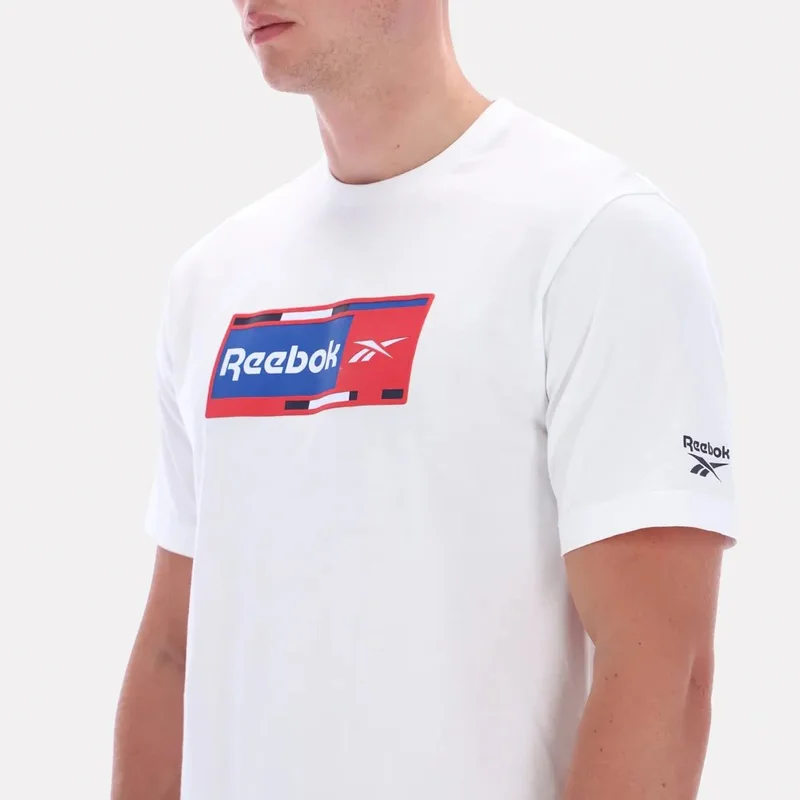 Reebok White Reebok Cameron Short Sleeve Crewneck Men's Tee - White for Men | Best Price UAE