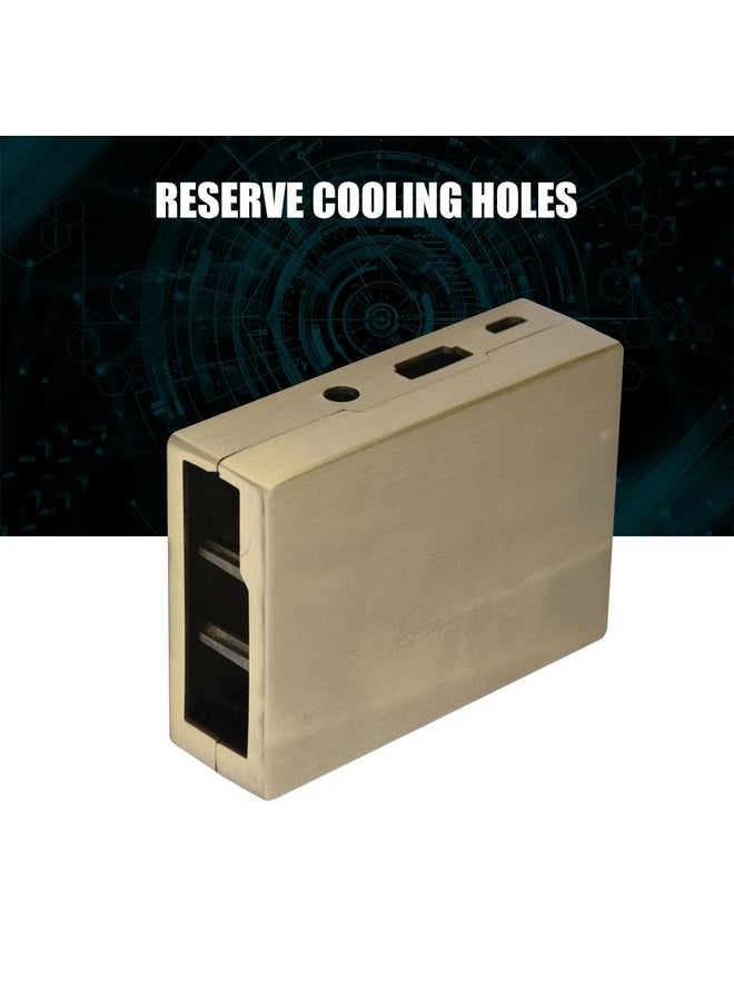 Thoraya Aluminium Alloy Enclosure Box Protective Case for Raspberry Pi 3/2 Model B and B+ (Brass)  - Image 2