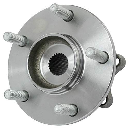 TRQ Rear Wheel Bearing & Hub Assembly with ABS Sensor Compatible with 2018-2020 Mitsubishi Eclipse Cross 2014-2020 Outlander Outlander PHEV 2013-2015 Outlander Sport - Image 1