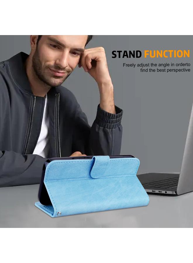 S-TOP Case For Samsung Galaxy A71 5G Skin Feeling Oil Leather Texture PU + TPU Phone Case - Image 4