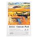 YOLCAR Canvas Pad for Painting 10 Sheets of 1169x866 Pure Cotton Canvas A4 Size White PrePrimed for Instant Use - Image 2