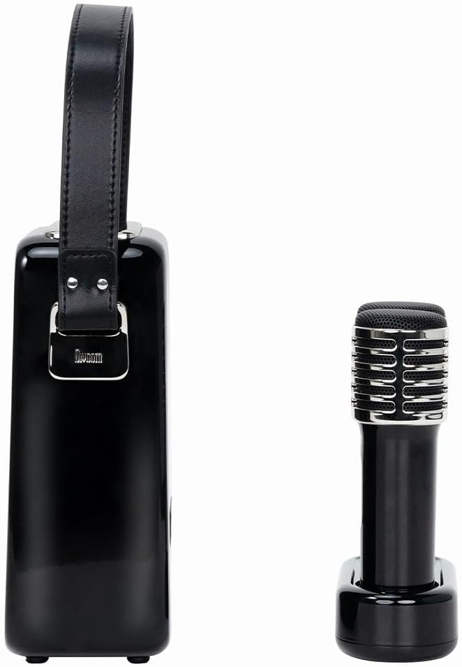 Divoom SongBird-HQ Dual Karaoke Bluetooth Speaker with Microphone (Black) - Image 3
