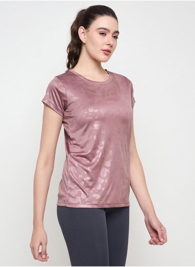 Clovia Camouflage Print Short Sleeve Comfort Fit T-Shirt by Styli  - Image 4