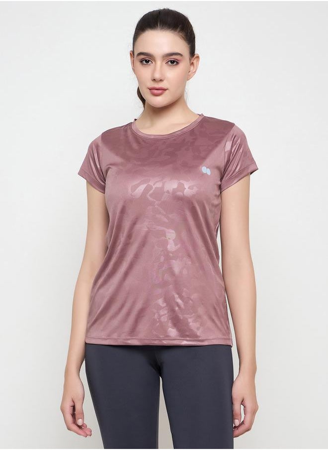 Clovia Camouflage Print Short Sleeve Comfort Fit T-Shirt by Styli  - Image 2