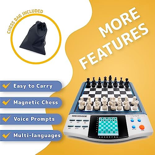 iCore Electronic Chess Set - Develop Thinking Chess Set for Kids, Memory Electronic Chess Board - Talking Coach 30 Skill Levels Beginners & Adults - Image 5