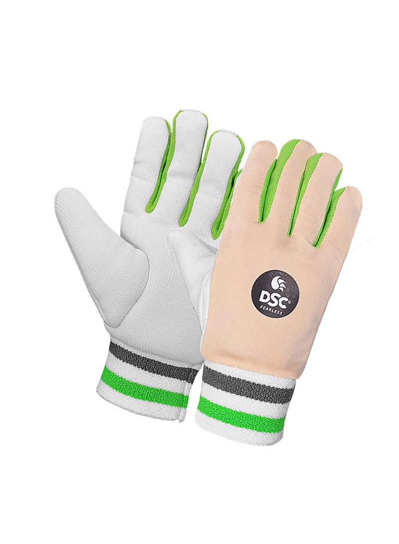 DSC Speed Cotton Padded Lycra Back Cricket Wicket Keeping Inner Gloves - Image 4