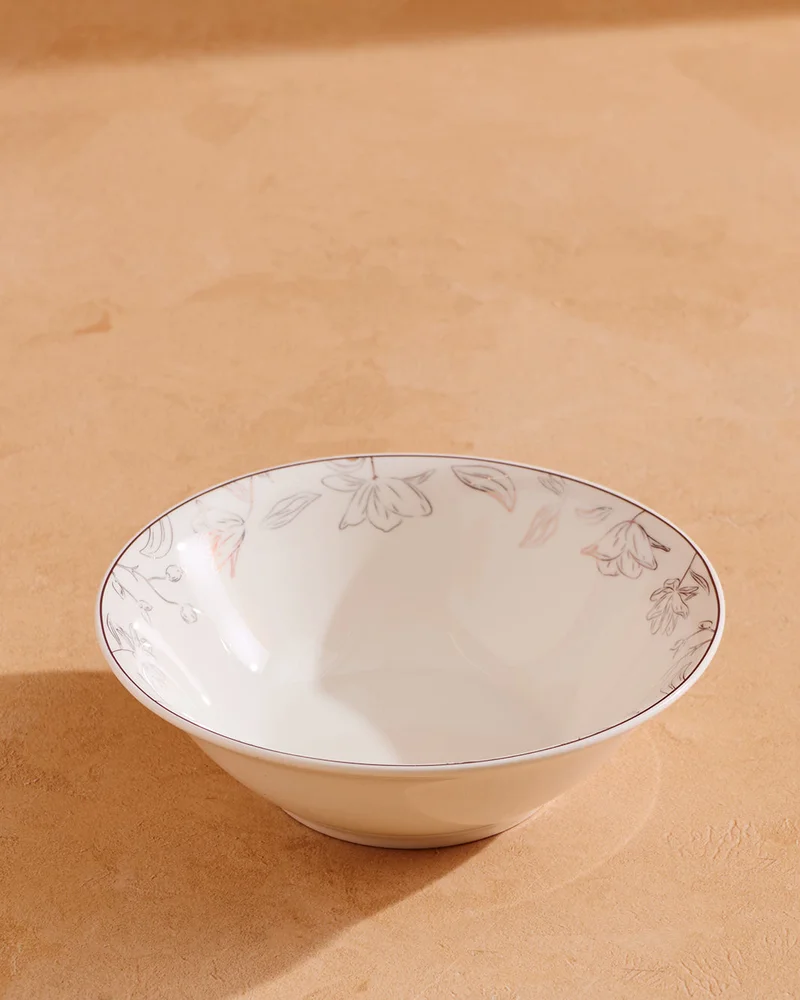 Redtag Gold Floral Soup Bowl