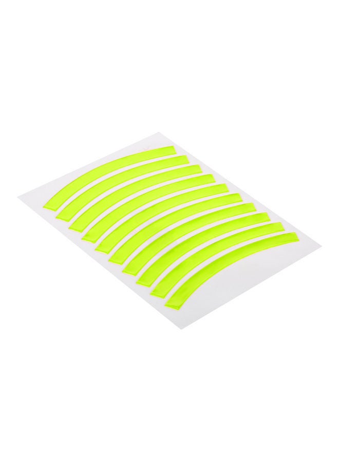 نيبمينينت مجموعة ملصقات عاكسة للدراجة مكونة من 10 قطع 13.5x0.2x10سم - Image 3