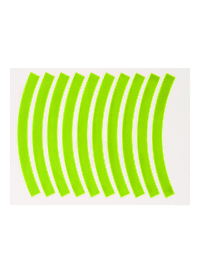 نيبمينينت مجموعة ملصقات عاكسة للدراجة مكونة من 10 قطع 13.5x0.2x10سم - Image 2