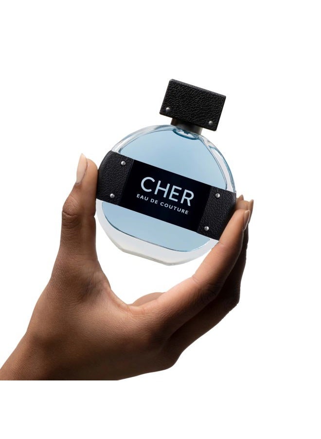 SCENT BEAUTY Cher Eau De Couture - Perfume Spray for Men and Women - Fruity and Citrusy Scent with Notes of Bergamot, Jasmine and Vanilla Orchid - Spicy, Bold and Lasting Fragrance - 1.7 FL Oz - Image 3