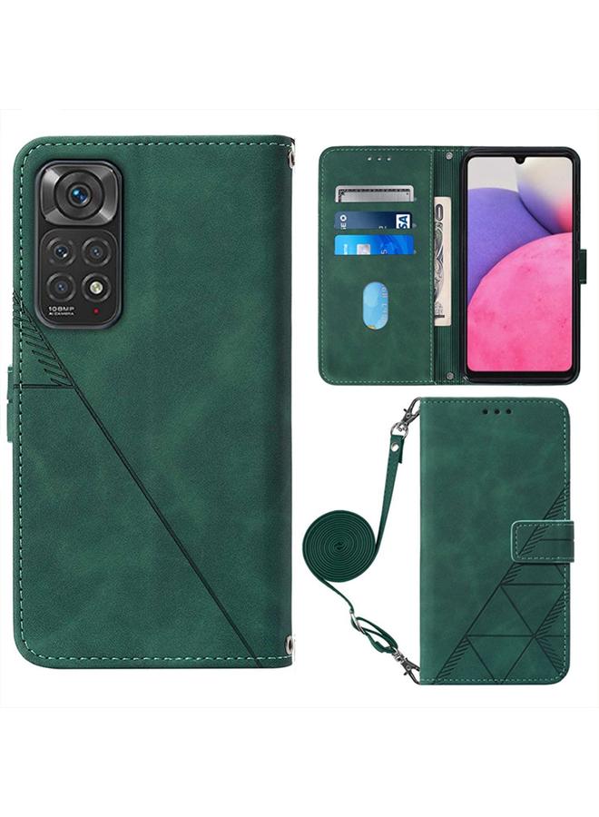 Zaboon Case For Infinix Note 11S Crossbody 3D Embossed Flip Leather Phone Case - Image 1