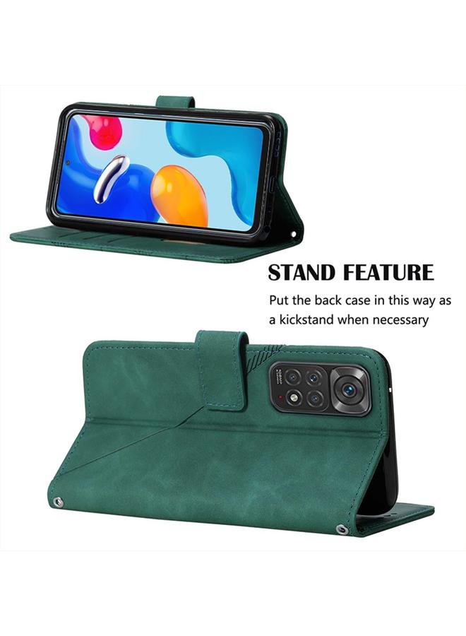 Zaboon Case For Infinix Note 11S Crossbody 3D Embossed Flip Leather Phone Case - Image 4