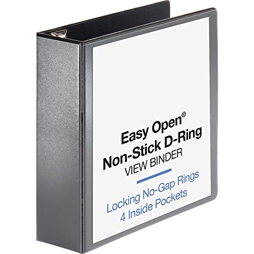 Business Source 3" Locking D-Ring View Binder - Image 1
